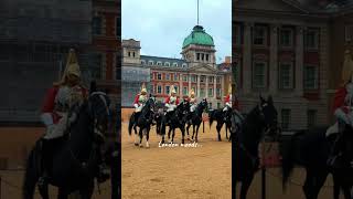 GUARDIANS OF ROYALTY🐴 london travel royalguard 🇬🇧 [upl. by Ripleigh]