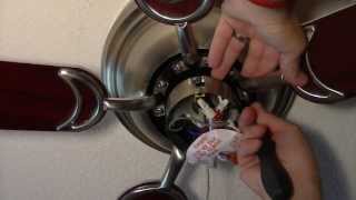 Installing a Ceiling Fan Westinghouse Contempra Pro Trio ETLESGWContempra TrioWH08 [upl. by Dolly]