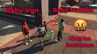 Family day outnag ka gulonag away si baby Von at baby MaiKim  GTA 5 Roleplay [upl. by Rednaxela]