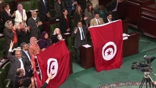 Tunisia gets new constitution and caretaker cabinet [upl. by Royd847]