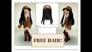 😺UPCOMING UGC FREE Teddy Baseball Cap with Long Hair Limited Event😺 [upl. by Yngiram]