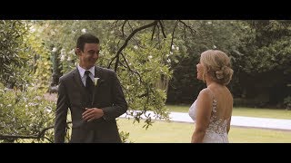 Brooke  Joe  Houmas House Wedding  The Greatest Groom Tears and First Look [upl. by Swisher]