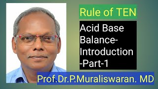 Acid Base Balance IntroPart1Muralis Simplified Biochemistry [upl. by Denn538]