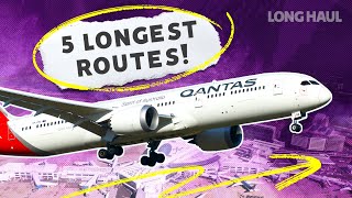 Flying Beyond Maximum Range The Longest Flights Offered By Qantas [upl. by Herald]