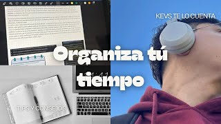 Organiza Mejor tú Tiempo siendo Estudiante Tips y Consejos [upl. by Gudren35]