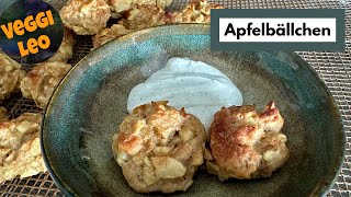 Apfelbällchen mit Zimtkruste  zum abnehmen geeignet [upl. by Kotto]