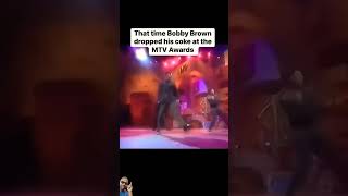 When Bobby brown dropped his cocaine on stage bobbybrown funny befunnynow funnymoment funnyface [upl. by Enylorac]