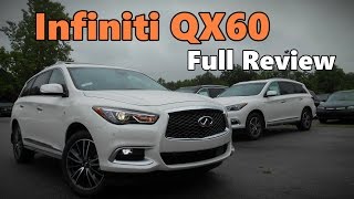 2016 Infiniti QX60 Full Review  35 and Hybrid [upl. by Salakcin]