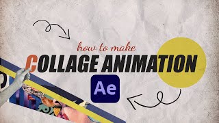 COLLAGE Animation  SIMPLE After Effects Tutorial [upl. by Otnas]