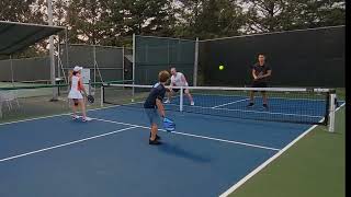 Pickleball practice drills dinking warmups August 2nd [upl. by Wallford]