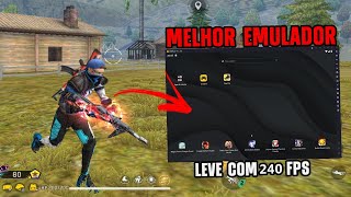 DESCOBRI O MELHOR EMULADOR LEVE PARA QUALQUER PC FRACO 1GB SEM PLACA DE VIDEO PC NOTEBOOK FRACO FPS [upl. by Alcine]