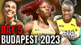 DAY 5 RECAP 2023 World Athletics Championships Budapest Hungary [upl. by Hayden]