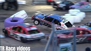 National Saloon Stock Car British Championship 2024 Taunton [upl. by Puiia559]