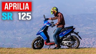 APRILIA SR 125 A Short Commercial Type Ko Video [upl. by Ytirehc]