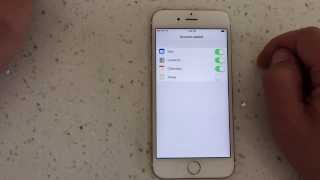 iPhone 6S  Plus How to ADD amp DELETE GMAIL ACCOUNTS [upl. by Trilley906]