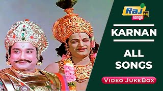 Karnan Movie 4K Full Video Songs  Sivaji Ganesan  Savitri  Devika  Raj 4k Songs [upl. by Avehs]