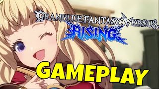 Cagliostro gaming Granblue Versus Rising Beta Gameplay [upl. by Imerej]