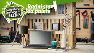 Radni sto od palete│Jednostavno uz Lidl │Lidl Srbija [upl. by Artema]