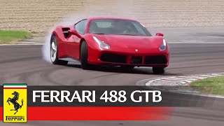 Ferrari 488 GTB  Full attack mode on the “home track” of Fiorano [upl. by Solegna]