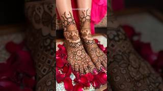 Dulhan Legs Mehandi Designmehandidesignytshorts ytviralshorts youtubeshorts youtubevideoshenna [upl. by Waal721]