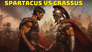 Spartacus vs Crassus  The Final Confrontation 71 BC [upl. by Timms]