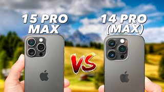 iPhone 15 Pro Max vs 14 Pro Max Camera amp Video Quality Comparison [upl. by Nibbs]