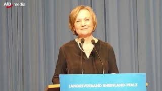 Iris Nieland MdL auf dem 19 Landesparteitag der AfD RheinlandPfalz [upl. by Jesselyn]