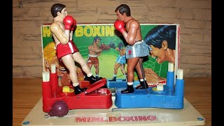 SPANISH MINI BOXING PACTRA LILI LEDY BOXEADORES VINTAGE BOXING TOY [upl. by Engelhart]