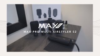 HOW TO USE  Max Pro Multi Airstyler S2 [upl. by Lednik]