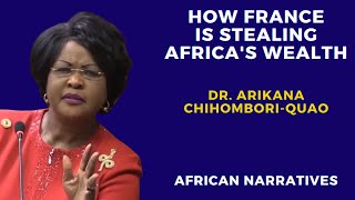 How France Is Stealing Africas Wealth  Colonisation Never Stopped  Dr Arikana ChihomboriQuao [upl. by Thom]