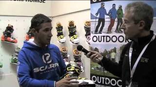 SCARPA PRESENTA LO SCARPONE MAESTRALE RS ISPO 2012 [upl. by Fotina81]