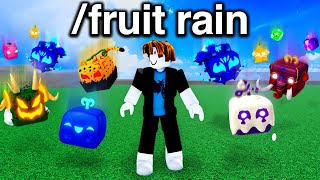 I Used Fake Admin Commands in Blox Fruits [upl. by Deerdre]