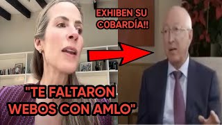 NO SE LA CREÍA CONDUCTORA DE TV LE PONE ARRASTRADA A KEN SALAZAR POR C0BARDE Y OCULTAR ESTO [upl. by Odlo885]