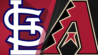 62917 Grichuks five RBIs lead Cards past Dbacks [upl. by Irihs]