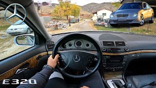 Mercedes Benz E320 CDI W211 204HP  POV Drive [upl. by Bridgid]