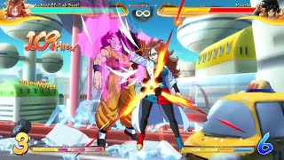 DBFZ ● New Patch Combos Be Like Lab Coat 21 Combo [upl. by Assej141]