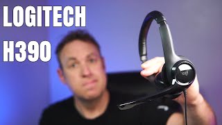 This Logitech H390 Wired Headset is great for work from home [upl. by Pace222]