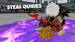 STEALING QUIRKS With Shigaraki Passive HEROES BATTLEGROUNDS [upl. by Wolcott549]