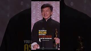 Jackie Chan receives an Honorary Oscar  2016 Governor Awards jackiechan oscar [upl. by Cherey]