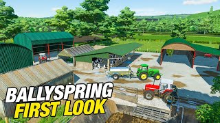 BALLYSPRING 22  Farming Simulator 22  FIRST LOOK  Eire Agri Modding [upl. by Aslam663]