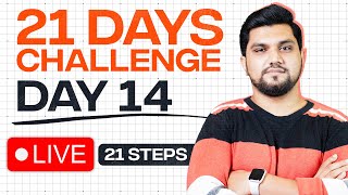 Day 14  21 Day challenge LIVE [upl. by Natsud]