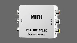 Unboxing e Test Convertitore PAL  NTSC X NTSC  PAL [upl. by Ennirac]