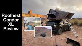 Roofnest Condor XL for Overlanding Review [upl. by Leidba108]