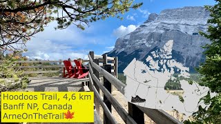 Hoodoos Trail Banff National Park Rocky Mountains Canada [upl. by Lotti]