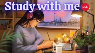 🧿Study With Me Live⏰️ POMODORO 5010NEETJEEUPSCBOARDSCA neet2025 studywithme livestream [upl. by Eisen]