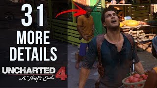 31 More INSANE Details in Uncharted 4 A Thiefs End [upl. by Procto]