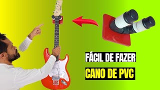 Como Fazer SUPORTE com CANO DE PVC [upl. by Ecilef223]