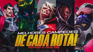 3 MELHORES CAMPEÕES PARA SUBIR ELO EM CADA POSIÇÃO DO WR Tier list Patch 53b  LoL Wild Rift [upl. by Dugaid]