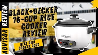 Black Decker 16 Cup Rice Cooker review 2024 Best Rice Cookers 2024 [upl. by Nylle902]