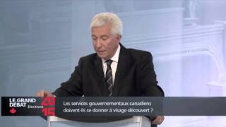 Débat des chefs 2015  Gilles Duceppe [upl. by Pedro]